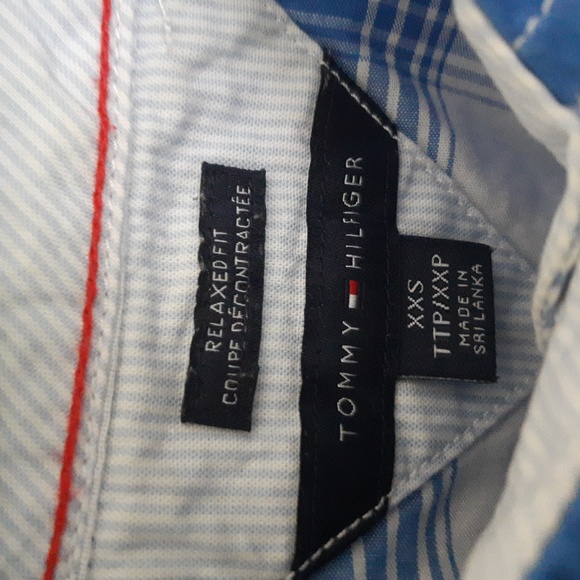 TOMMY HILFIGER Classic Fit Shirt Check Cotton - Picture 7 of 9